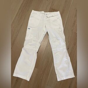 Mobb White Scrub Pants - Size Small
